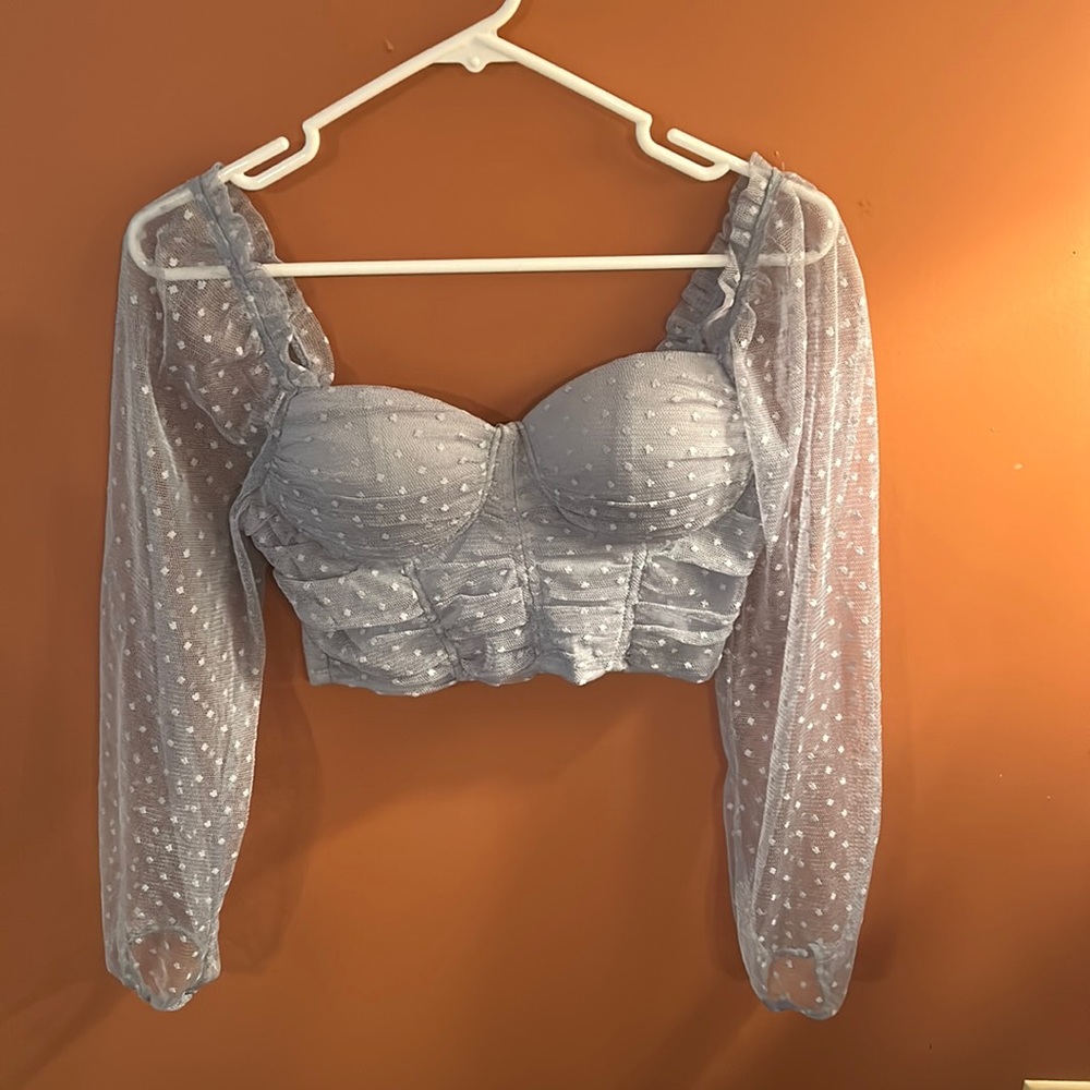 Blue Iris Top